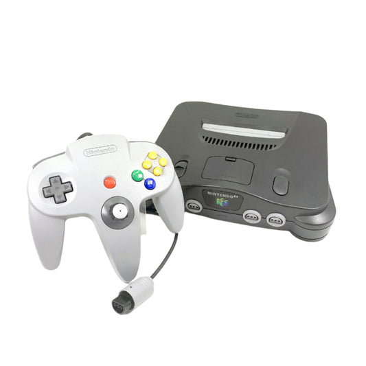 N64 Charcoal w/ Gray Controller